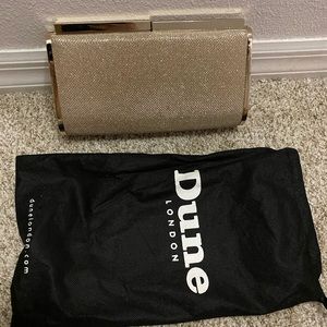 Dune London clutch bag
